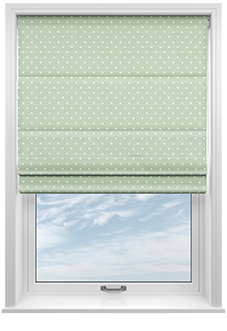 Full Stop, Willow - Twist&Fit Roman Blind